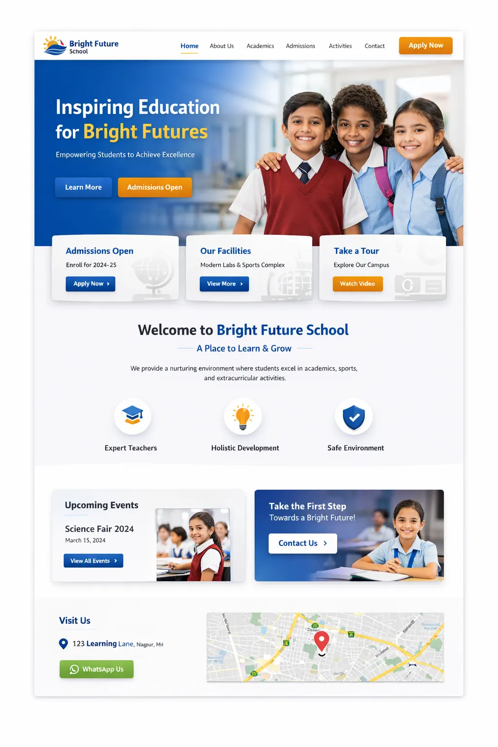 Bright Future School — Education